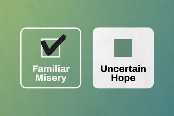 two check boxes. Familiar Misery is checked, Uncertain Hope is left unchecked